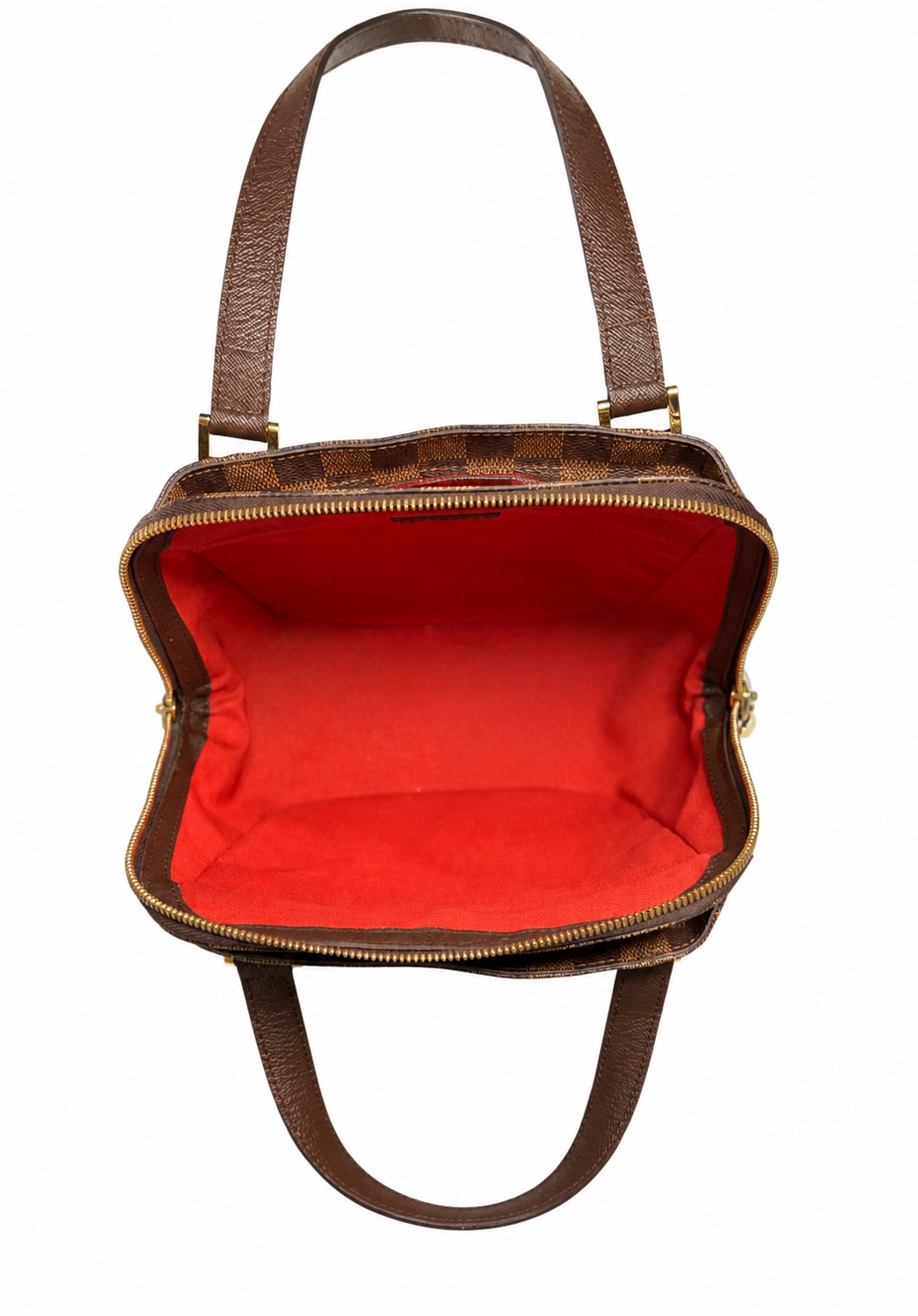 Pre-Owned Louis Vuitton Coated Canvas Damier Ebene Belem PM Handbag